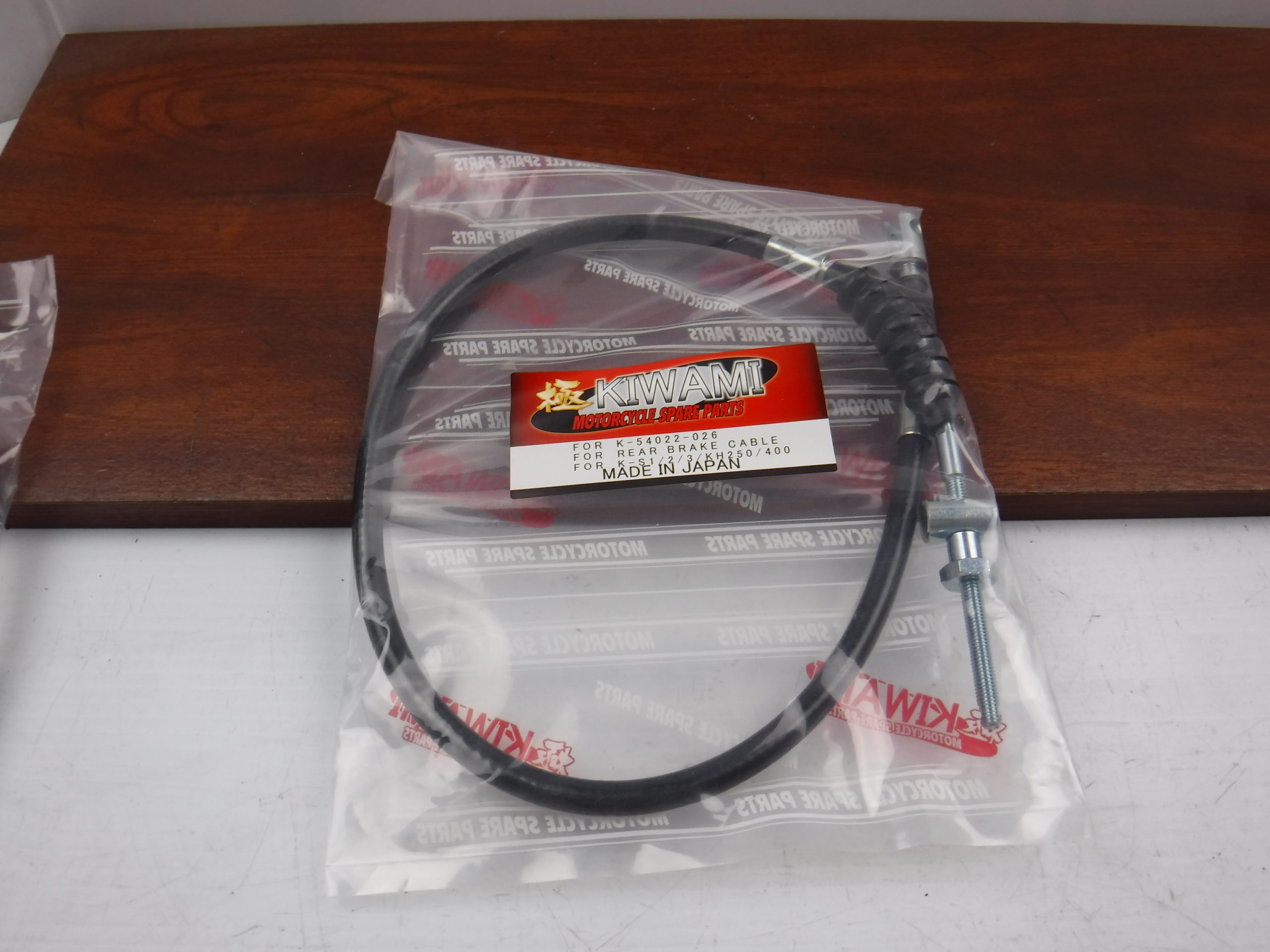 VK Rear Brake Cable For Kawasaki MT1 KV75 – Replaces OEM 54022-020, Made In USA